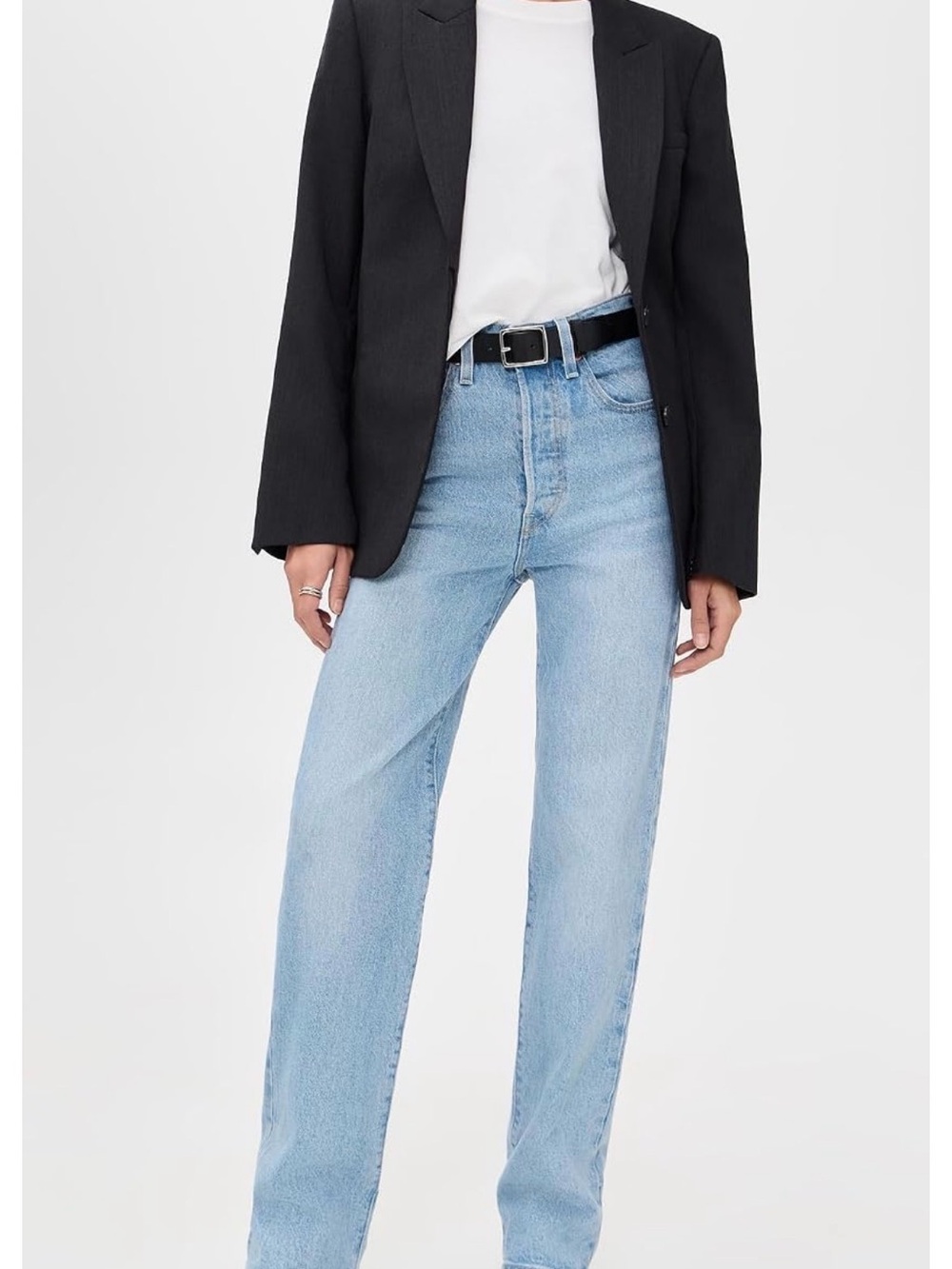 Levi’s Full Length Ribcage Jeans - Picture 3 of 5